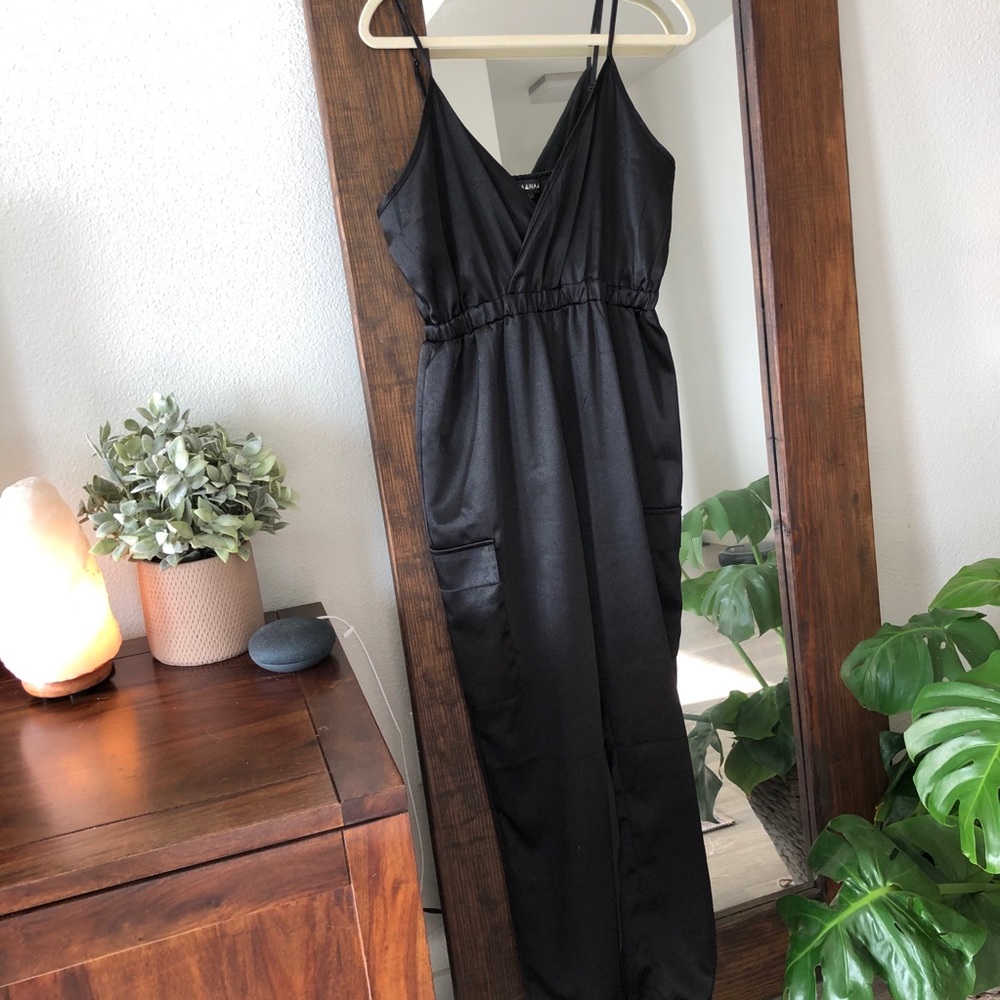 BRAND NEW Fashion Nova Silky Jumpsuit